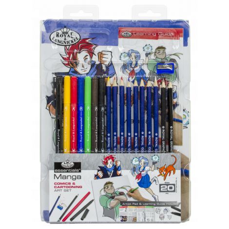 Zestaw artystyczny R&L Manga Artist Pack, 20 elementów